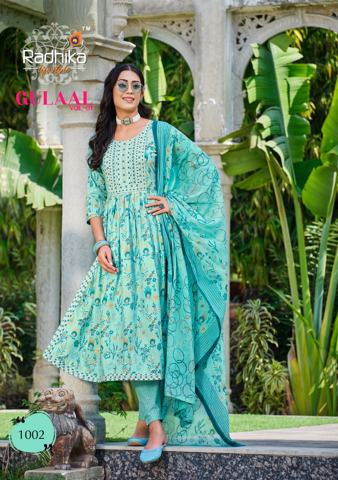 Gulaal Vol 1 By Radhika Lifestyle Readymade Salwar Suits Catalog